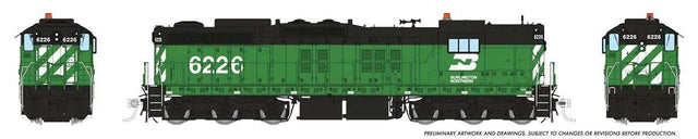 Image for 606-50626 EMD SD9 DCC BN 6226