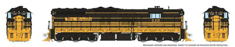 Image for 606-50606 EMD SD7 DCC D&RG 5301