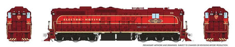 Image for 606-50609 EMD SD7 DCC EMD Demon 991