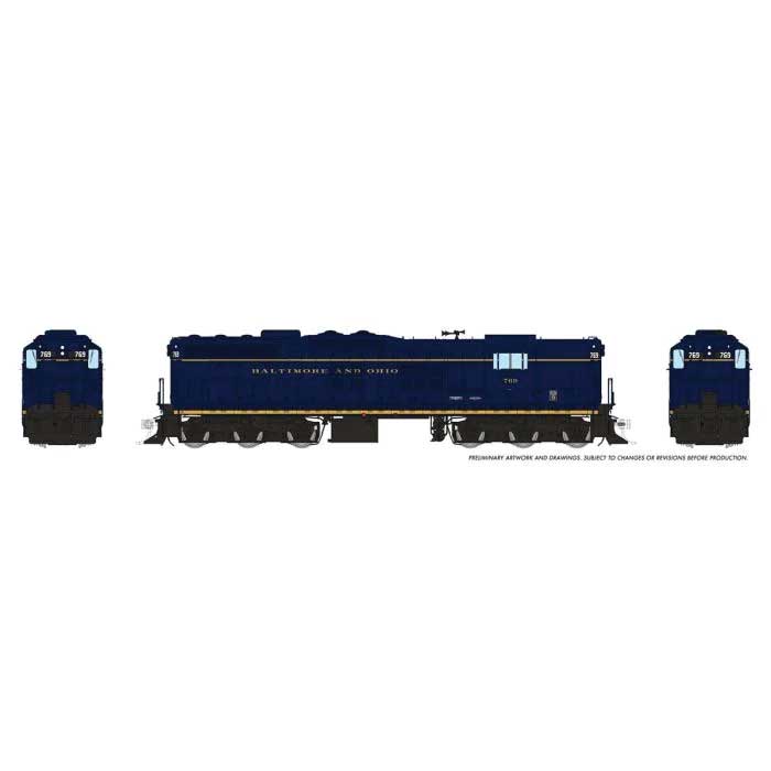 Image for 606-50616 EMD SD9 DCC B&O 769