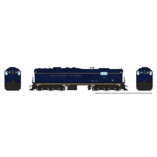 Image for 606-50616 EMD SD9 DCC B&O 769