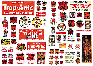 Image for 361-487 Signs Phillips 66 30-50's
