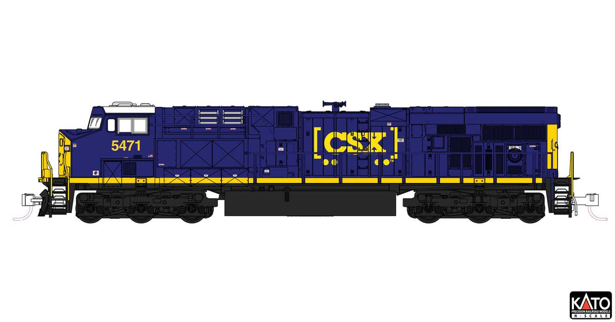 Image for 381-1768964S ES44AC DCC CSX 5471 w/Snd