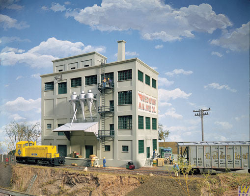 3026 Walthers Flour Mill (Scale=HO) Cornerstone Part#933-3026