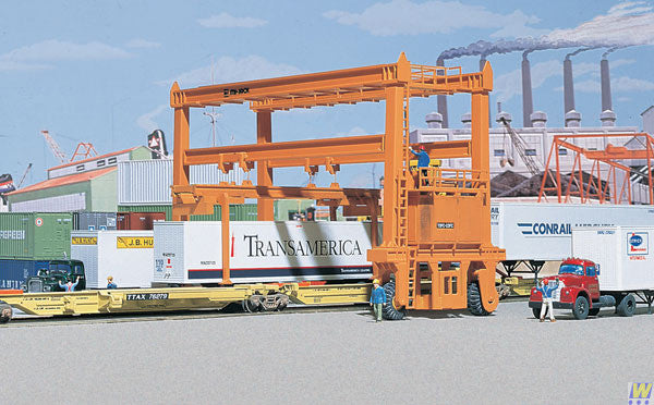 3122 Walthers MI-JACK Translift(R) Intermodal Crane (Scale=HO) Cornerstone Part#933-3122