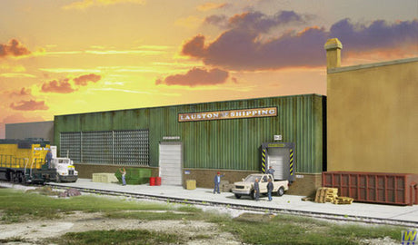 3191 (HO Scale) WAL-933-3191        Lauston Shipping Background Building