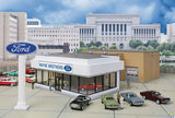 Walthers 933-3483 Wayne Bros Ford Dealership  (Scale=HO) Cornerstone Part#933-3483