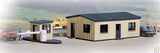 Walthers 933-3517 Office & Guard Shack  (Scale=HO) Cornerstone Part#933-3517