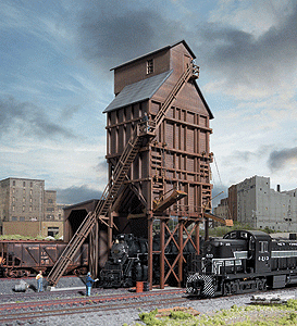 Walthers 933-3823 Wood Coaling Tower N Scale