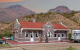 Walthers 933-4055 Brick Mission-Style Santa Fe Depot  (Scale=HO) Cornerstone Part#933-4055