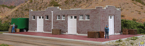 Walthers 933-4056 Brick Mission-Style Santa Fe Freight House (Scale=HO) Cornerstone Part#933-4056