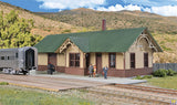 Walthers 933-4057 Union Pacific(R)-Style Depot  (Scale=HO) Cornerstone Part#933-4057