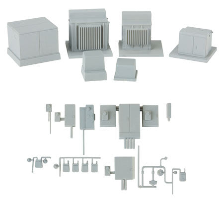 Walthers 933-4075 HO Scale Modern Industrial Park Series Electrical Fixtures - Kit Walthers 933-4075 HO Scale Modern Industrial Park Series Electrical Fixtures - Kit
