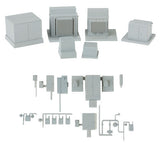 Walthers 933-4075 HO Scale Modern Industrial Park Series Electrical Fixtures - Kit Walthers 933-4075 HO Scale Modern Industrial Park Series Electrical Fixtures - Kit