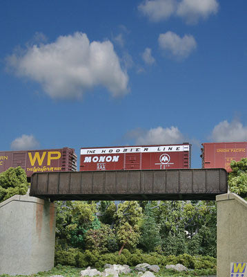Walthers 933-4502 70' Single-Track Railroad Through Girder Bridge - Kit (Scale=HO) Cornerstone Part#933-4502