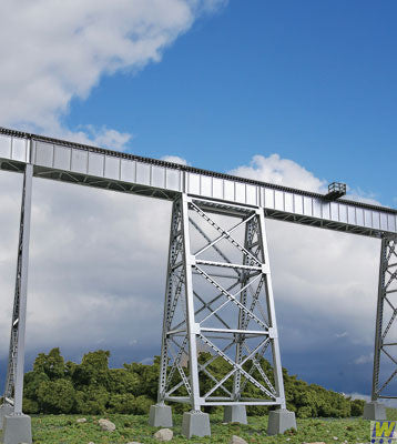 Walthers 933-4554 Steel Railroad Bridge Tower - Kit  (Scale=HO) Cornerstone Part#933-4554