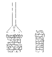 Image for 300-3509 Station chimney DRGW   2/