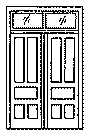 Image for 300-5073 Door dbl w/transom     2/
