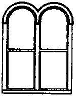 Image for 300-5212 Wndw Dbl Round-Top 4/