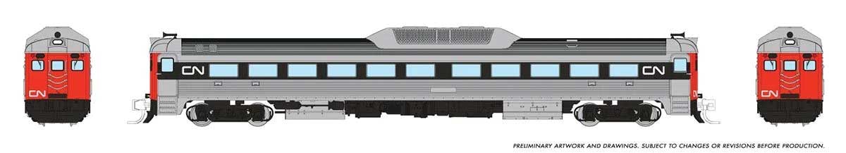 Image for 606-516506 Budd RDC-1 DCC CN-NOODLE