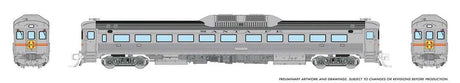 Image for 606-516502 Budd RDC-1 DCC ATSF 191+1