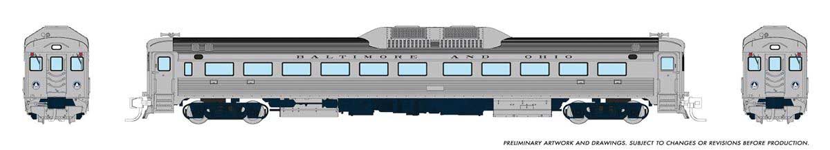 Image for 606-516503 Budd RDC-1 DCC B&O