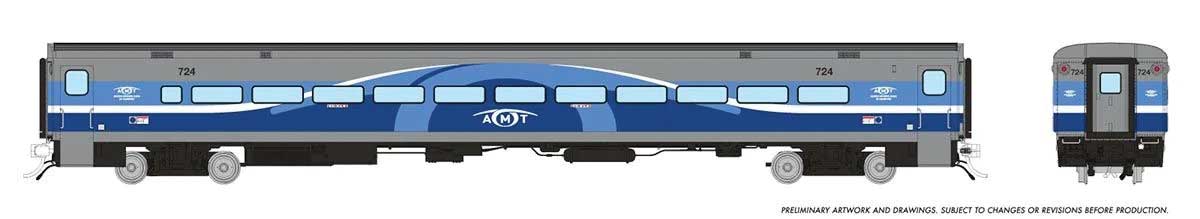 Image for 606-128524 Comet Car Coach AMT #724