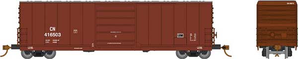 Rapido 139008 Evans X72A Boxcar CN Canadian National (Boxcar Red) #416503 HO Scale