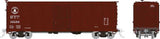 Rapido 142008 USRA Single-Sheathed Wood Boxcar MEC Maine Central (Boxcar Red, Pine Logo) #36180 HO Scale
