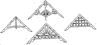 Image for 300-5258 Gable Trim Assortment 8/