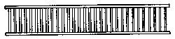 Image for 300-5083 Rail porch/lanai 35"h  6/