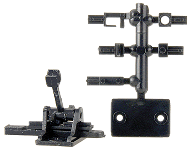Caboose Industries 222S Ground Throw With 5 End Fittings For N Scale Model Railroad
