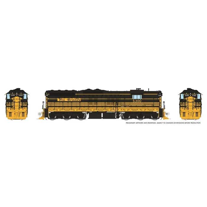Image for 606-50605 EMD SD7 DCC D&RG 5300