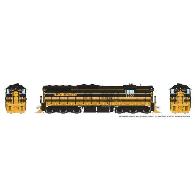 Image for 606-50605 EMD SD7 DCC D&RG 5300