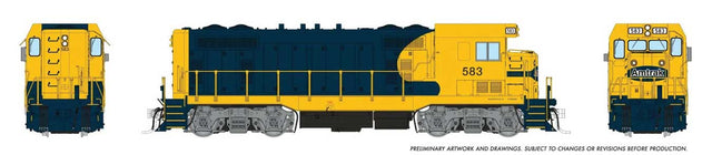 Image for 606-70621 ATSF CF7 DCC AMTK 583