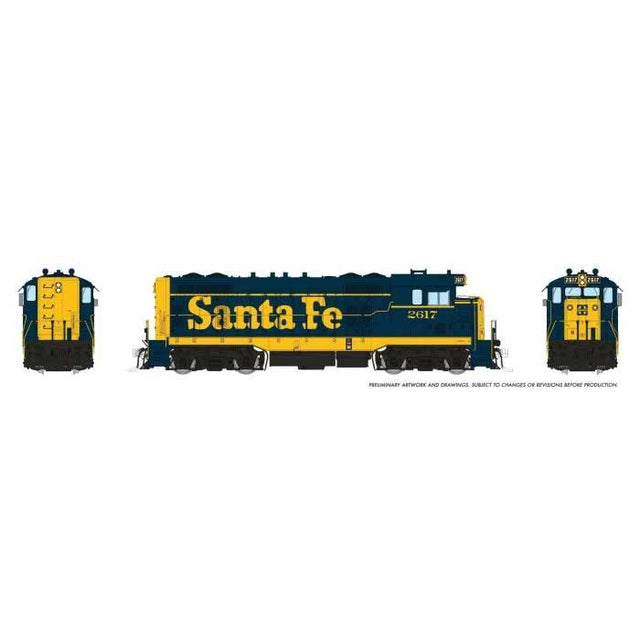 Image for 606-70614 ATSF CF7 DCC AT&SF 2620