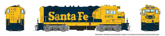 Image for 606-70120 ATSF CF7 DC AT&SF 2500