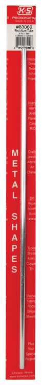 Image for 370-83060 Alum Tube 3/16 x .049
