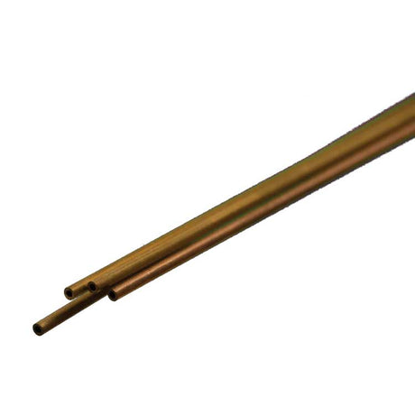 Image for 370-9830 Wall Brass Tube 1mm X.225