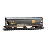 Micro-Trains 983 05 097 3-Bay Covered Hoppers - KCS Weathered 3-Pack N Scale