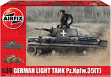 Airfix A1362 German Light Tank Pz.Kpfw.35(t) 1:35 WWII Military Tank Plastic Model Kit