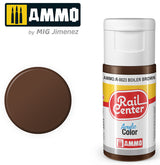 AMMO R0023 Boiler Brown (15 ML) Acrylic Paints By Mig Jimenez