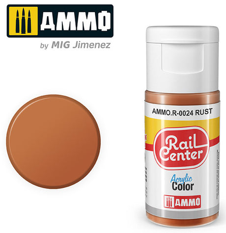 AMMO R0024 Rust (15 ML) Acrylic Paints By Mig Jimenez