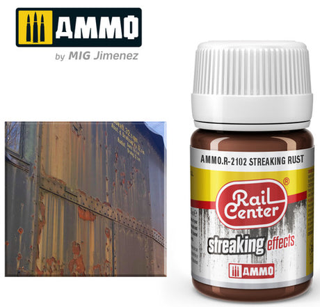 AMMO R2102 Streaking Rust (35 ML)) Acrylic Paints By Mig Jimenez