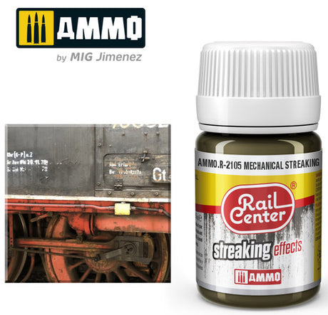 AMMO R2105 Mechanical Streaking (35 ML)) Acrylic Paints By Mig Jimenez