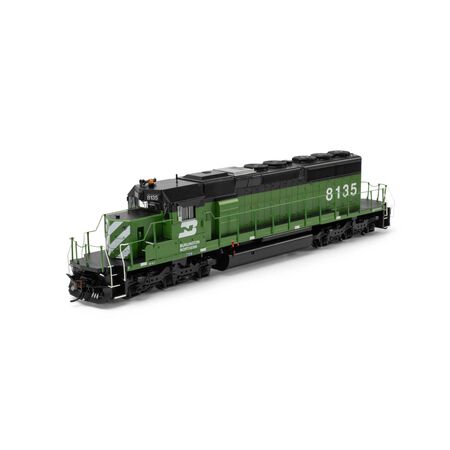 Athearn ATH-1250 EMD SD40-2 Locomotive with DCC & Sound, BN Burlington Northern #8135 HO Scale