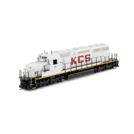 Athearn ATH-1259 EMD SD40-2 Locomotive with DCC & Sound, KCS Kansas City Southern #681 HO Scale