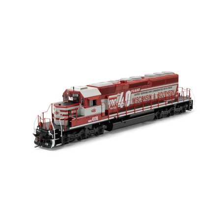 Athearn ATH-1267 EMD SD40-2 Locomotive with DCC & Sound, WAMX Wisconsin & Southern #4170 HO Scale