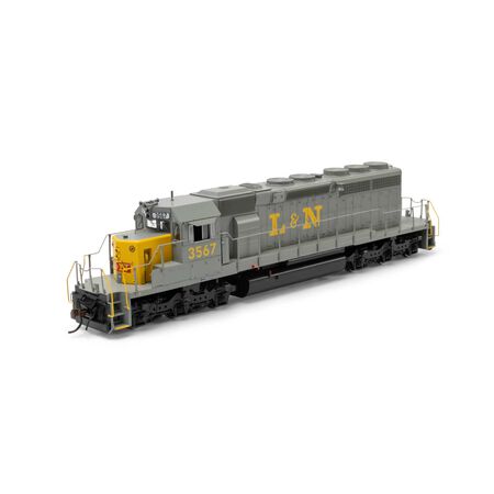 Athearn ATH-1271 EMD SD40-2 Locomotive with DCC & Sound, LN Louisville & Nashville #3567 HO Scale
