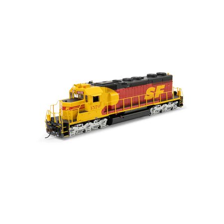 Athearn ATH-1455 EMD SD39 Locomotive, ATSF Santa Fe #1570 DCC & Sound HO Scale